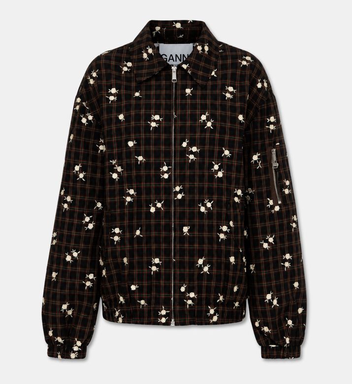 Ganni Jack Bomber, Packshot View