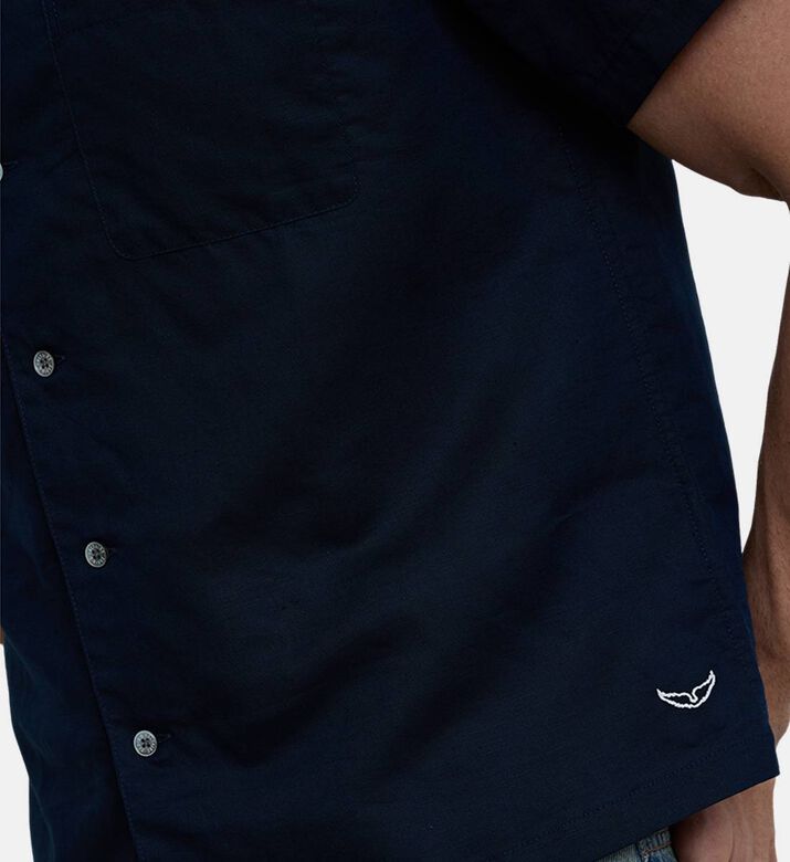 Short-sleeved Cotton Shirt