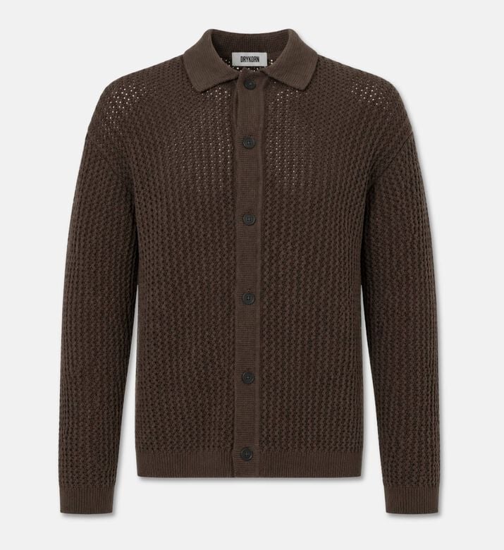 Drykorn Long-sleeve Textured Shirt, Packshot View