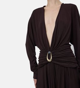 Christopher Esber Dress Stone, Model View