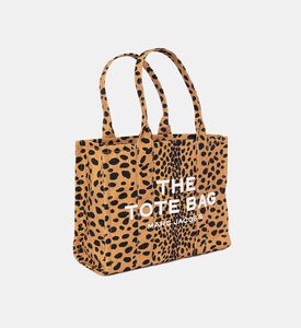 The Cheetah Canvas Large Tote Bag The Cheetah Canvas Large Tote Bag