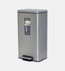 سلة مهملات فولاذ مقاوم للصدأ