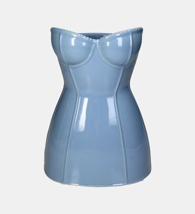 Bust-shaped Fine Earthenware Vase
