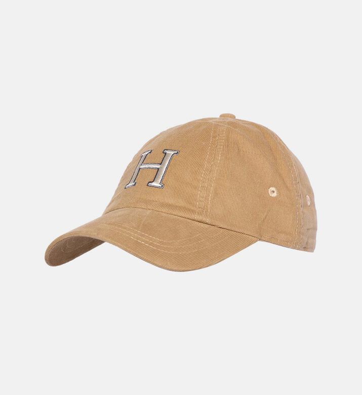 Stitched H Ribbed Cotton Cap