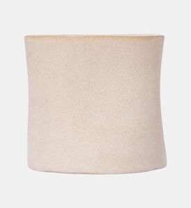 شمعة معطرة كبيرة بتصميم متموج برائحة توفي