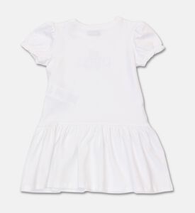 Moschino BKT Ruffled Peplum Hem Printed Dress, Packshot View