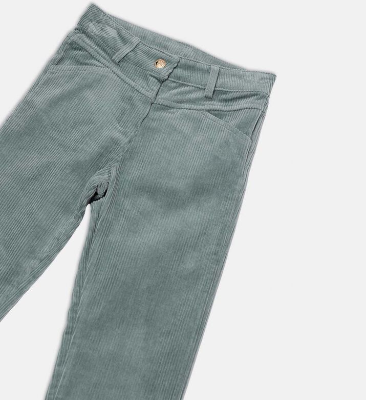 Ribbed Straight-leg Trousers Ribbed Straight-leg Trousers