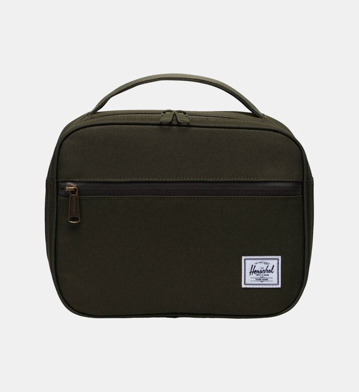 Diamond-detail Front Pocket Backpack