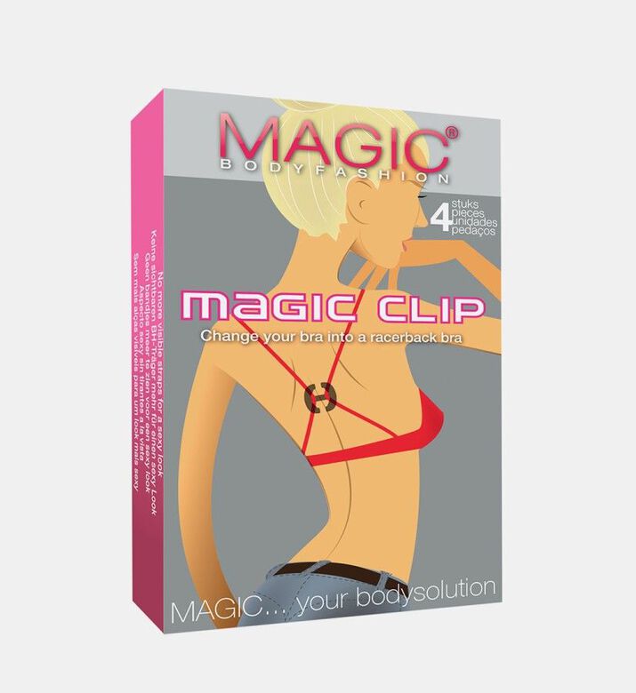 Clear Soft Plastic Bra Clip