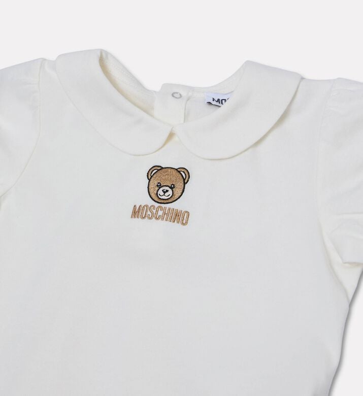 Moschino BKT Embroidered Teddy Suspender Skirt Set, Packshot View