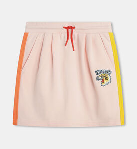 تنورة صوفية بخطوط جانبية بلون مغاير