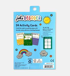 Ooly G. Act. Cards Joke Decoder24, Packshot View
