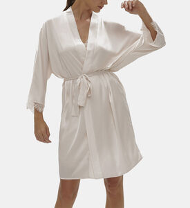 روب بنمط كيمونو ساتان سيكريت