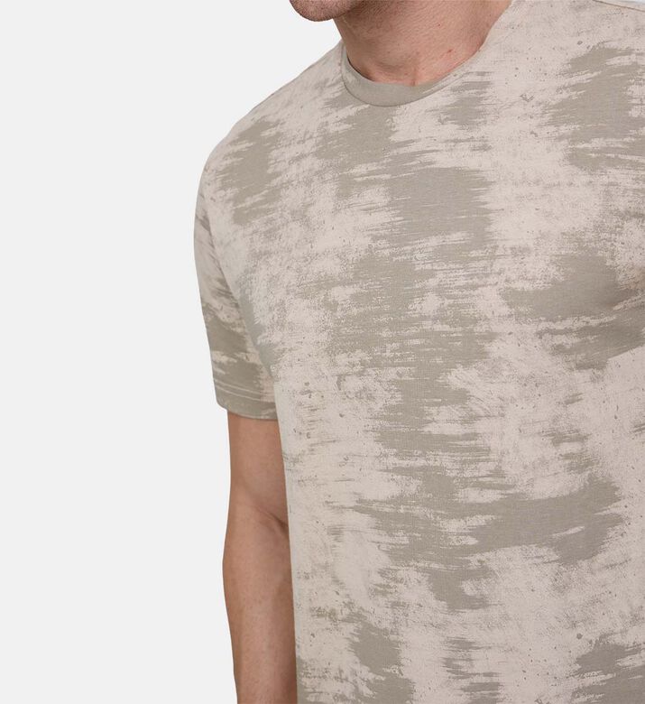 Print Design Crewneck T-shirt