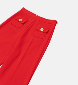 La Mia Bambina Flap Pockets Wide-leg Pants, Packshot View