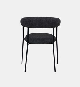 Dan Form Plenti Boucle Fabric Dining Chair, Anthracite, Packshot View