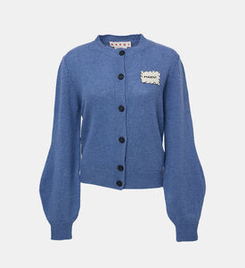 Cashmere Logo-patch Cardigan