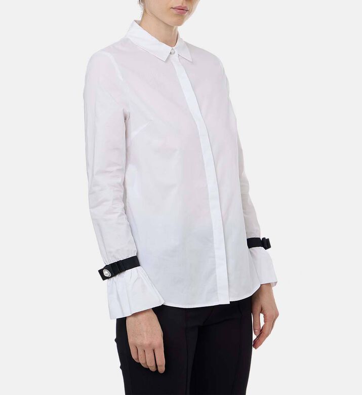 Weill Ruffle Long-sleeve Regular-fit Shirt, Model View Weill Ruffle Long-sleeve Regular-fit Shirt, Model View