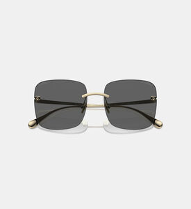 نظارة شمسية مربعة بدون إطار 56