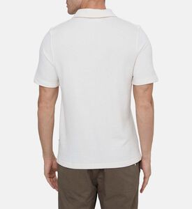 قميص بولو محبوك بسحاب للإغلاق