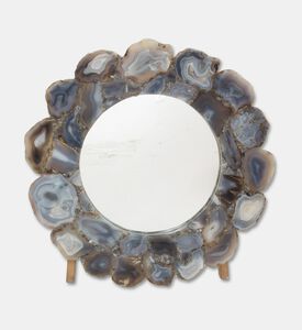 Home Deco and More Agatha Stones Frame Mirror, Packshot View