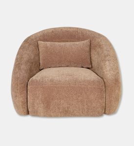 Home Deco and More Lola 1-seater Arm Chair, Mustard, Packshot View