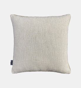 Home Deco and More Peacock Embroidered Piped Cushion, Packshot View