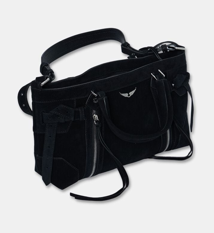 Zadig et Voltaire Bag Madison Suede, Black, Packshot View