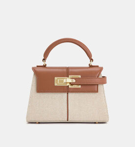 Leather Top Handle Mini Bag