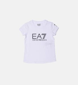 Cotton Round-neck Logo-print Top