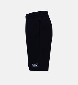 Logo-print Cotton Bermuda Shorts