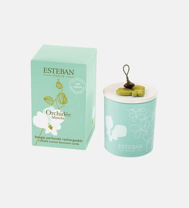 Orchid Scented Refillable Candle