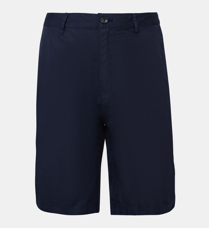 Scotch and Soda Garment-dyed Cotton Chino Shorts, Navy, 36, Packshot View