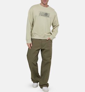 سويت شيرت بلوغو رقمي قطن