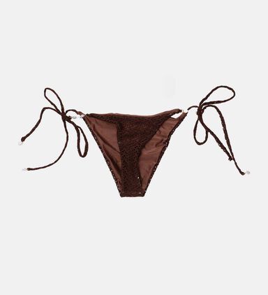 Crochet Tie-side Bikini Bottom