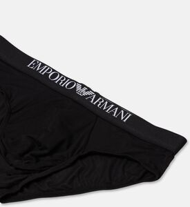 Emporio Armani Two-pack Briefs Set, Black, Xl, Packshot View