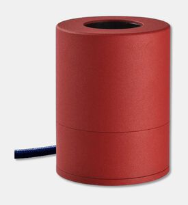 Message in the Bulb Pop Lamp Base Red Cable, Red, Packshot View