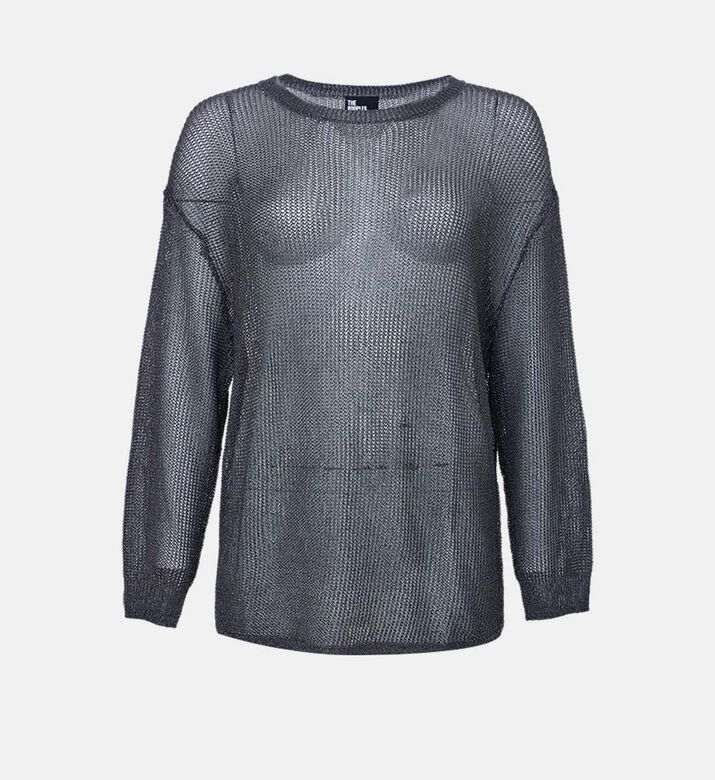 Ribbed Knit Effect Cardigan