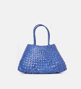 Dragon Diffusion Santa Croce Big Leather Bag, Navy, Packshot View