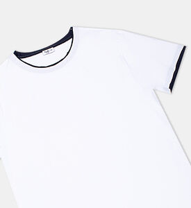 تيشيرت قطن مكشكش للصغار