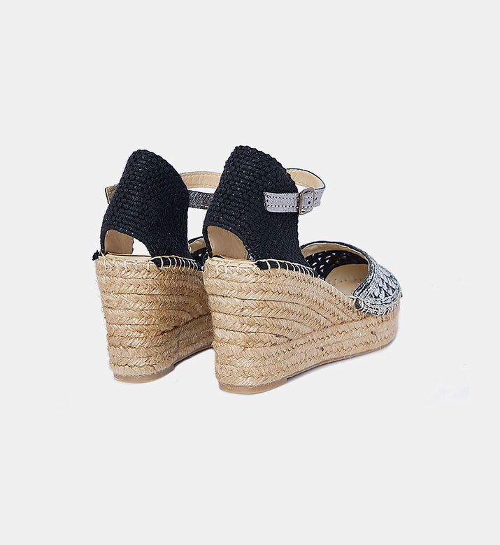 Textured Wedge Sandals