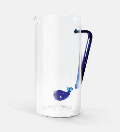 Whale Borosilicate Glass Carafe
