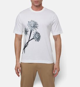 Pal Zileri Flower-print T-shirt, Model View