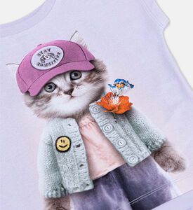 تيشيرت راغنهيلد بطبعة قطة