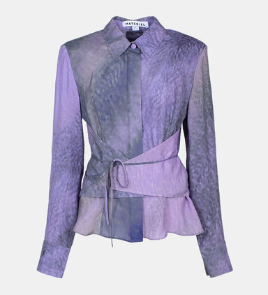 Vegan Cupro Layer-on-layer Shirt