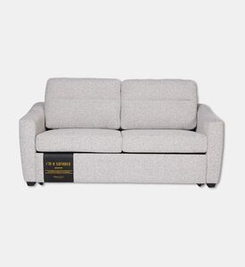 Home Deco and More Sofabed Lucy 2.5 Seater, Light-grey, Packshot View
