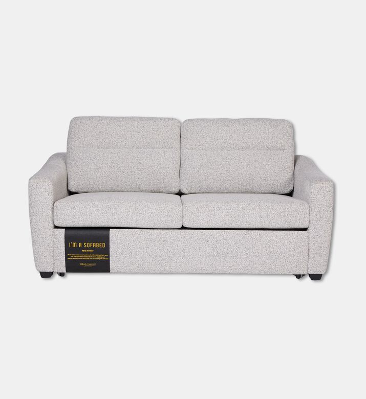 Home Deco and More Sofabed Lucy 2.5 Seater, Light-grey, Packshot View