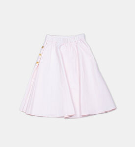 تنورة بوردة مبهجة للبنات الصغيرات