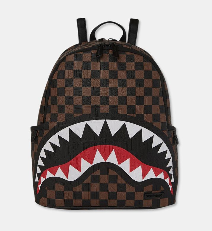 Sprayground Checkered-print Oversized Backpack, Packshot View