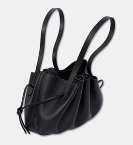 Yuzefi Bag Scallop Shoulder Pgl, Black, Packshot View